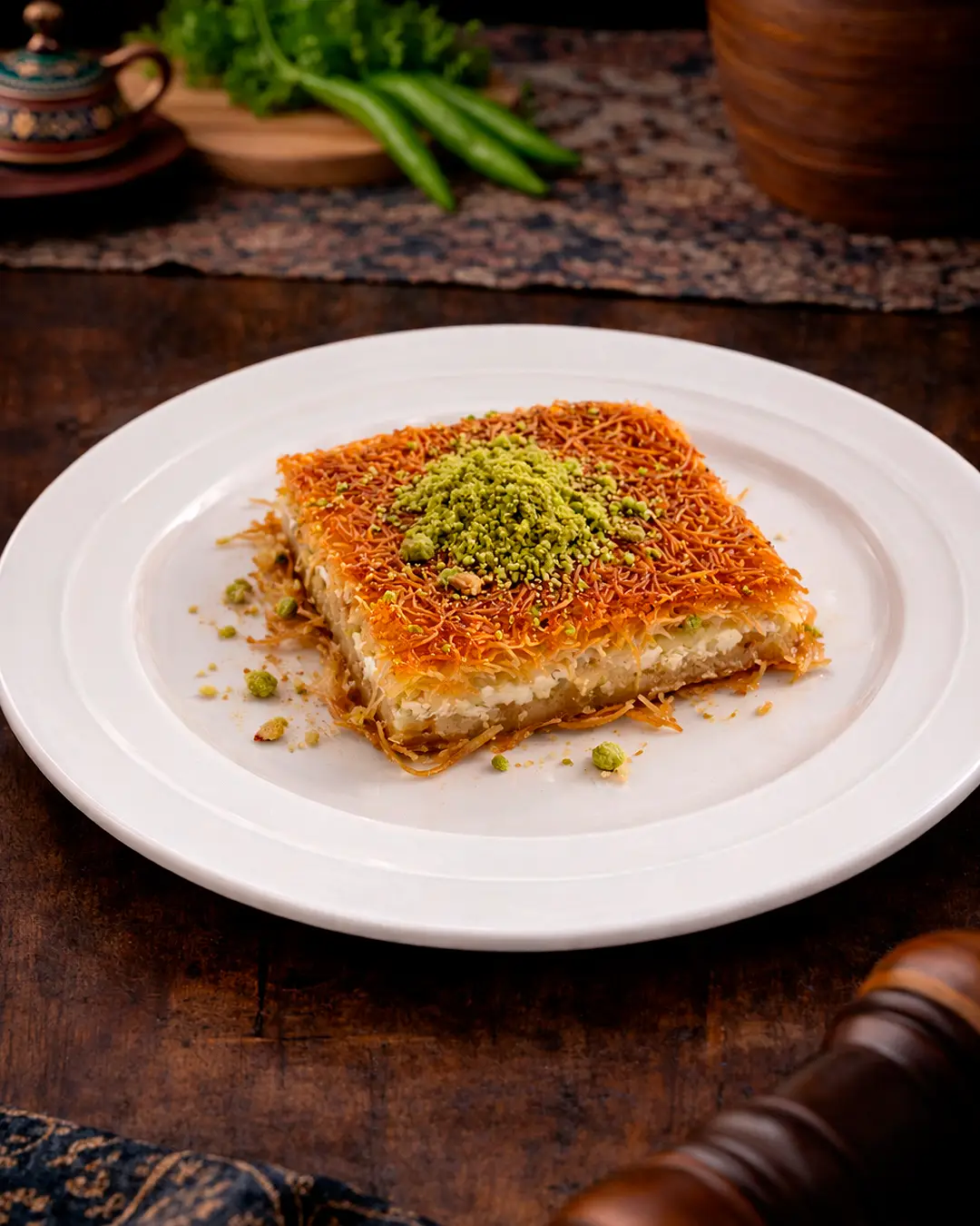 End your meal on a sweet note with our authentic Mediterranean desserts. Each treat is crafted with tradition and love.